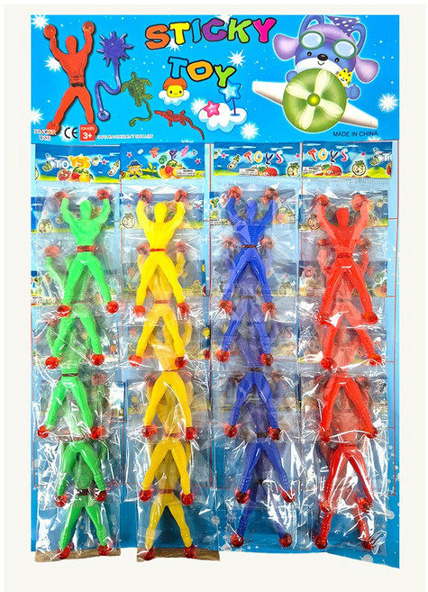 스파이더맨놀이(20개) 찐득이 끈끈이 끈적이, 단품, 20개