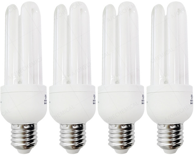 장수램프 안정기 내장형 램프 20W EL 20EX-D, 전구색, 4개