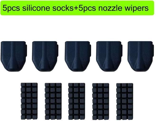FlashForge Ad5x 노즐 강화 0.25 0.4 0.6 0.8 Adventurer Ad5x Flashforge Extruder Ad5x Hotend 3d 프린터, 19 5GJS-5S, 01 3PCS