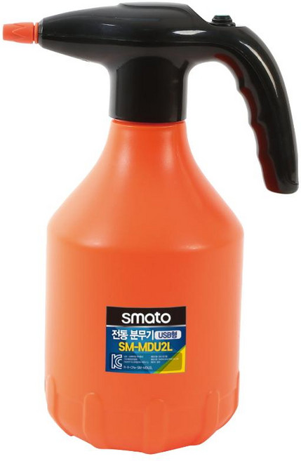 [충전식] 전동분무기 USB충전형 SM-MDU2L 충전분무기, 1개