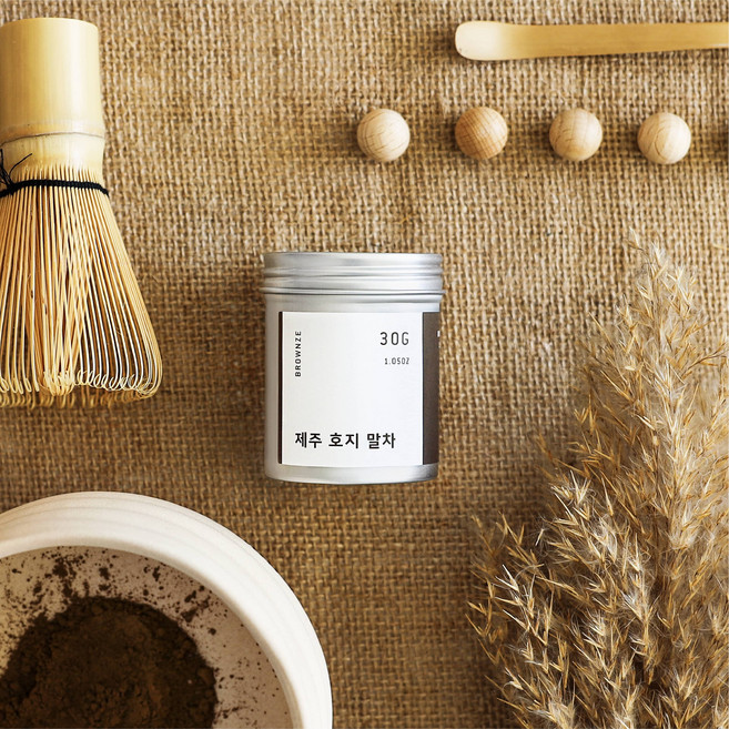 [브라운즈] 제주 호지 말차, 1개, 30g, 1개입