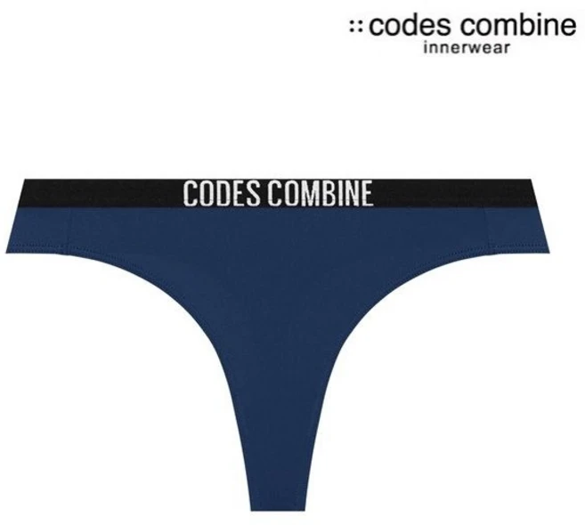 매장정품 CODES COMBINE 코데즈컴바인 플렉서블 여성 티팬티 CDWPT913DBU 1339667 - 쿠팡