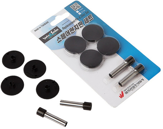 화신 WS-2200 강력 2공 펀치 제본용 고정펀치 펀칭기 천공기 타공기, 교체펀치날받침대셋트