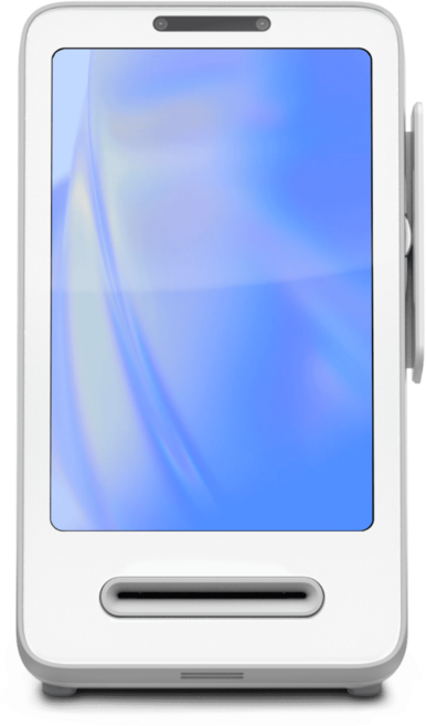 [쿠팡 1등/당일출고] 토스단말기 프론트 2 화이트 월 사용료 약정 관리비 없는 키오스크 포스 카드단말기 애플페이, 1개, 토스프론트2+영수증프린터(유선), 신규사업자