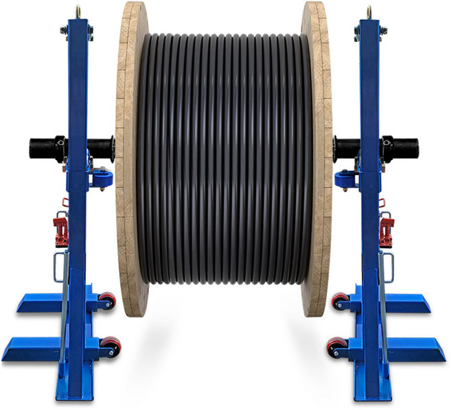 케이블 드럼 자키 드럼작키 쟈키 10톤 15톤 20톤 받침대 풀링 회전대