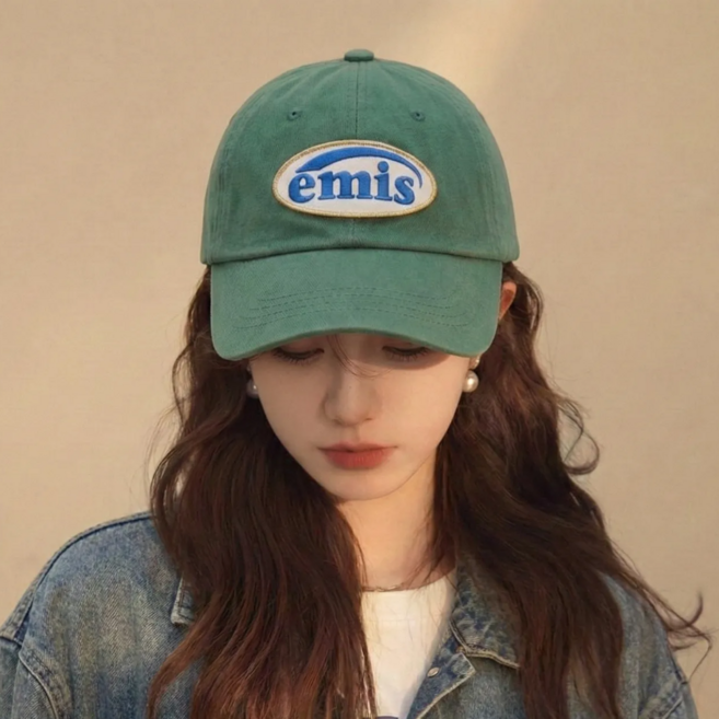 [국내정품] 이미스 모자 와펜 볼캡 연예인 야구 캡모자 빅사이즈 커플 리뉴얼 (사은품)