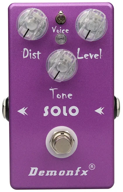 Demonfx 고 기타 이펙트 페달 Wah Distortion Overdrive Delay 리버브 컴프레서 부스터, 17 SOLO - 쿠팡