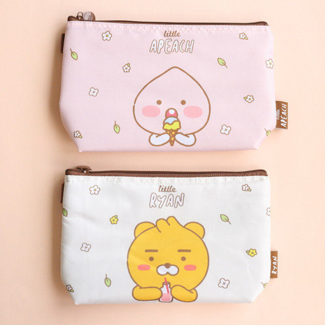 카카오 리틀프렌즈 피크닉 미니 보냉백 보트형 파우치