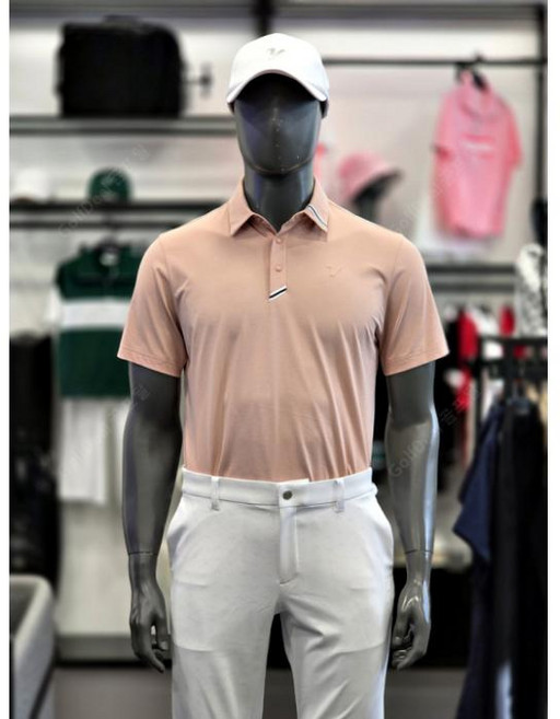 볼빅 [STD] 남성 면터치 BASIC 제에리 반팔 티셔츠 VMTSQ474_PK