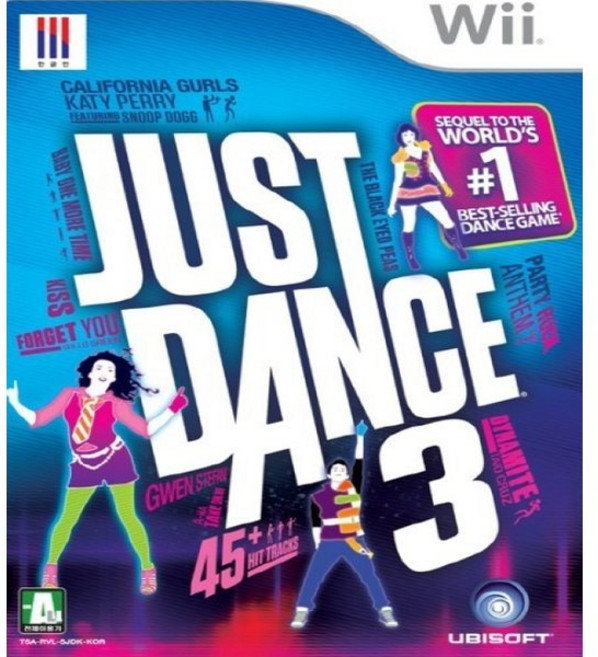 닌텐도 wii 위 저스트댄스3 정식발매 한글판 중고