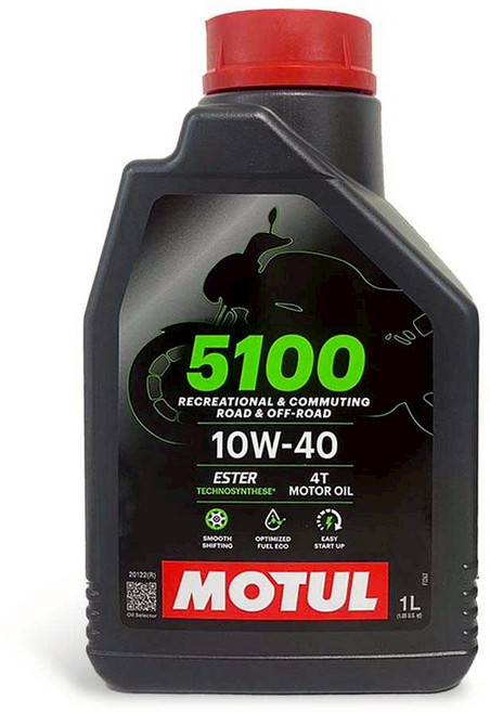 Motul 4T 酯類機油, 1個, 5100 10W40