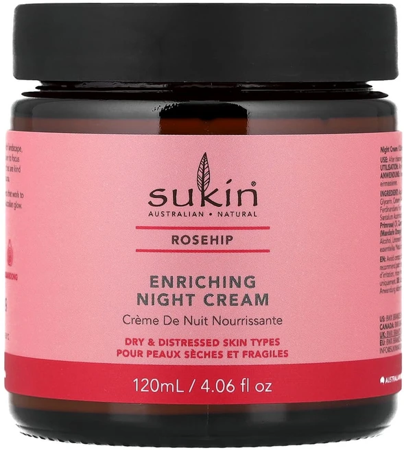 수킨 로즈힙 엔리칭 나이트 크림 120ml, 1개 - 쿠팡