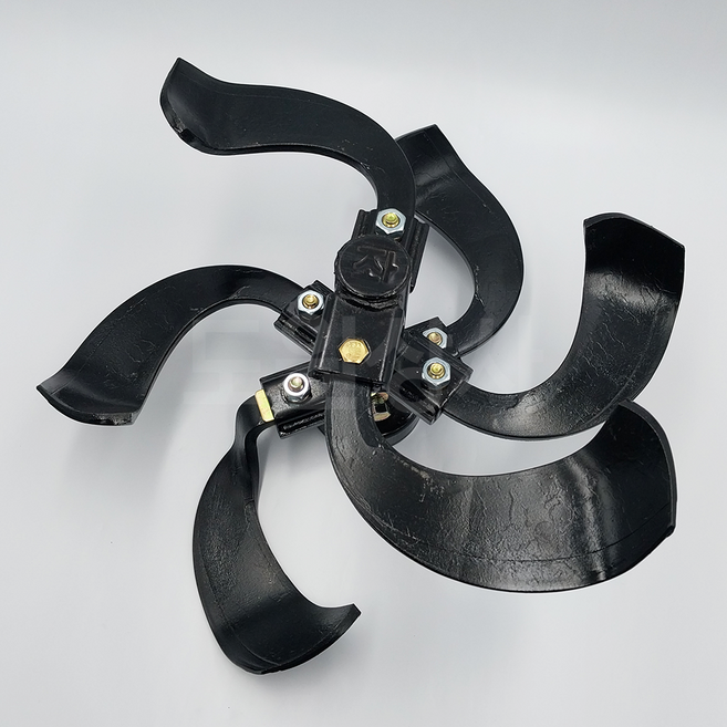 아세아 관리기 부품 구굴날 구굴기 6발 좌우세트 고랑48cm, 1세트