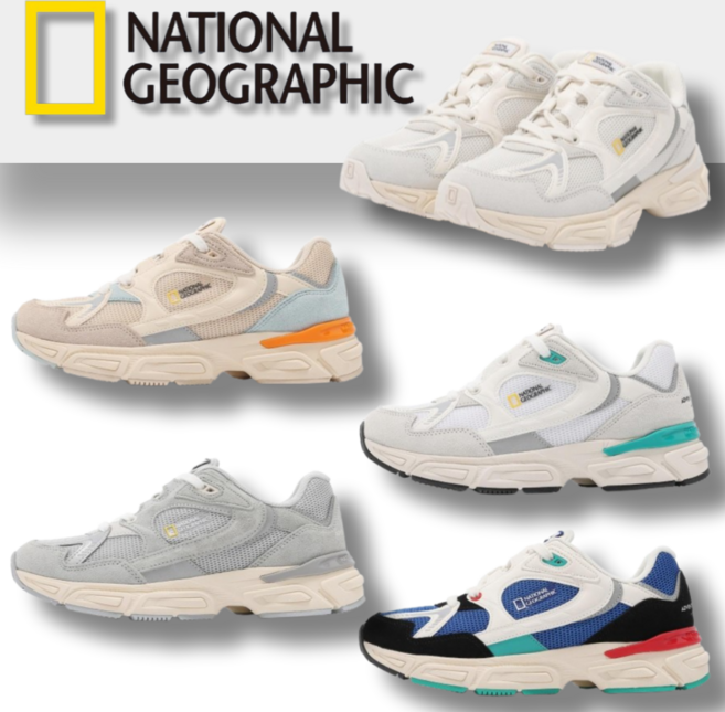 국내매장정품 내셔널지오그래픽 신발 NATIONAL 남성 운동화 여성 운동화 남녀공용 네셔널지오그래픽 신발 커플 운동화 학생 운동화 사계절 운동화 가벼운 운동화 발편한 운화