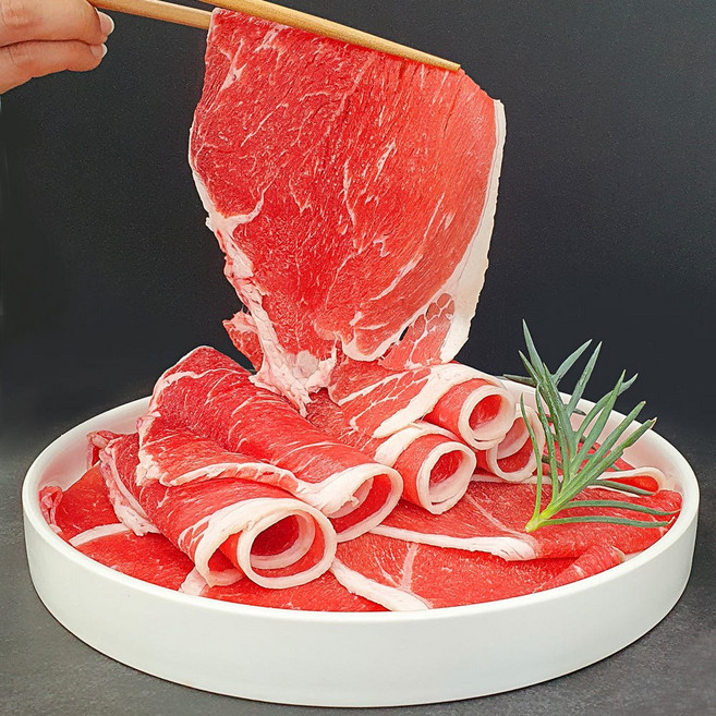 고기생각 소 앞다리살 냉동 수입 불고기, 2개, 1kg