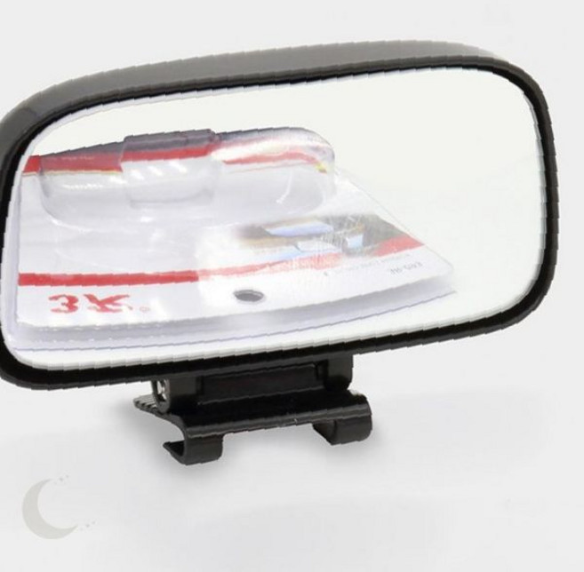 자동차 후방시야 광각거울 주차보조 측면시야 안전운전 보조거울 차량용 각도조절, 1개, 실버