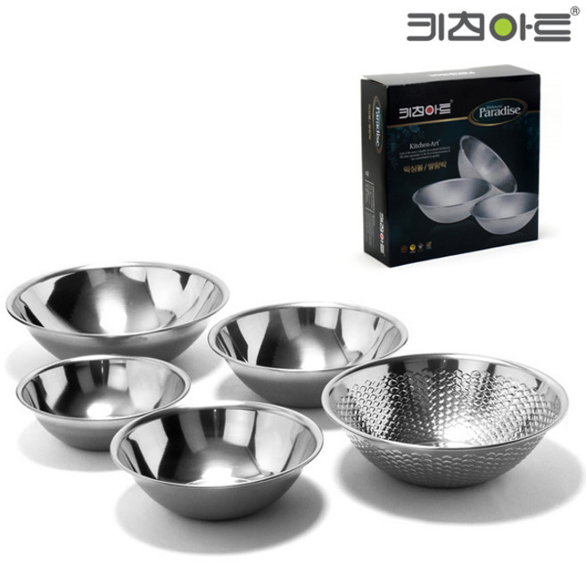 키친아트 파라다이스 믹싱볼 5종세트, 단품, 1개