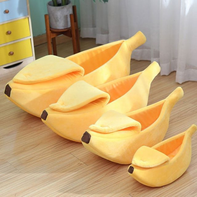 고양이 강아지 숨숨집 쿠션 방석 바나나침대 L 고양이하우스 고양이방석 숨숨집 고양이쿠션 강아지방석 강아지쿠션+노드커머스Shop