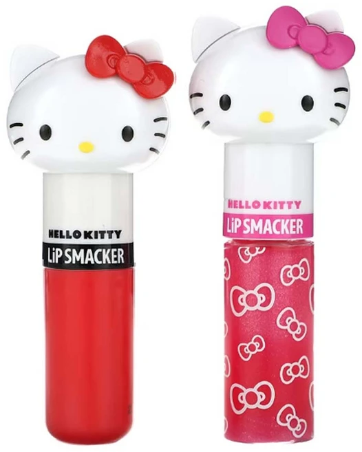 립 스매커 헬로키티 립밤 + 립글로스 2종, 1개 - 쿠팡