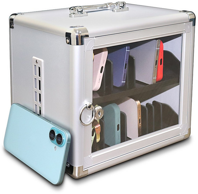 고부기 휴대폰 보관함 스마트폰감옥 금욕상자 벽걸이형 수납함 학원 사무실 시험장용