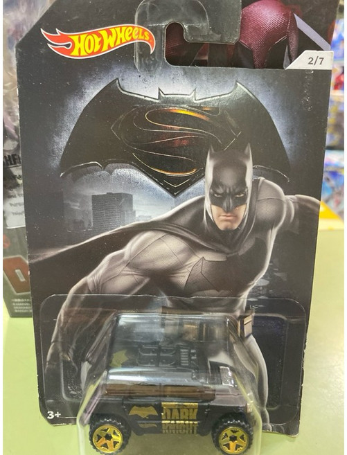 Hot Wheels 風火輪 蝙蝠俠大戰超人系列合金小汽車, 1個, H