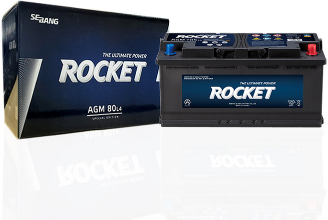 로케트 AGM70 GBAGM70 자동차배터리 i30 그랜저HG 그랜저IG 코나디젤 K5 스토닉디젤 셀토스디젤 올뉴말리부 트레일블레이저 뉴QM5 뉴SM5 티볼리 뷰티풀코란도, 1개, GBAGM70 공구대여+폐전지반납