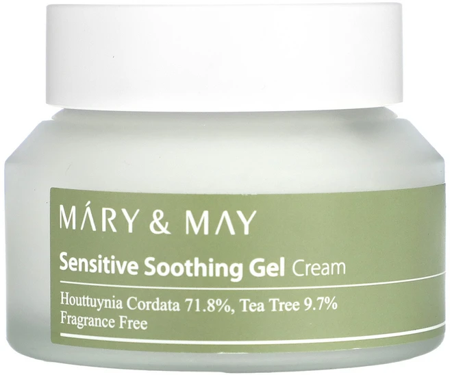 Mary & May 센시티브 수딩 젤 크림 70g(2.46oz) May (메리 메이), 1개, 70g - 쿠팡