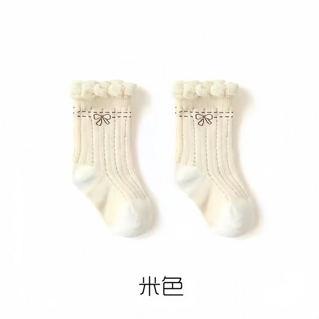 Nemo baby 兒童透氣襪 寶寶網眼襪 蝴蝶結女童襪 蜂窩網眼襪 中長筒襪 鬆口花邊純棉襪