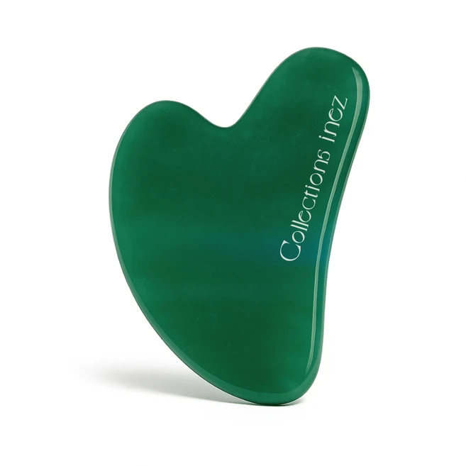 이네즈 옥 괄사 마사지 어벤츄린 얼굴 승모근 두피 바디 마사지, 1개 - 쿠팡