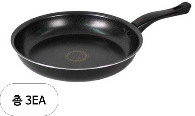 오스벨 IH 인덕션 겸용 후라이팬, 28cm, 3개