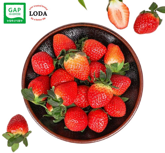 [로다과일] 논산설향딸기직송 특품 프리미엄 신데렐라딸기, 1세트, 700g 상