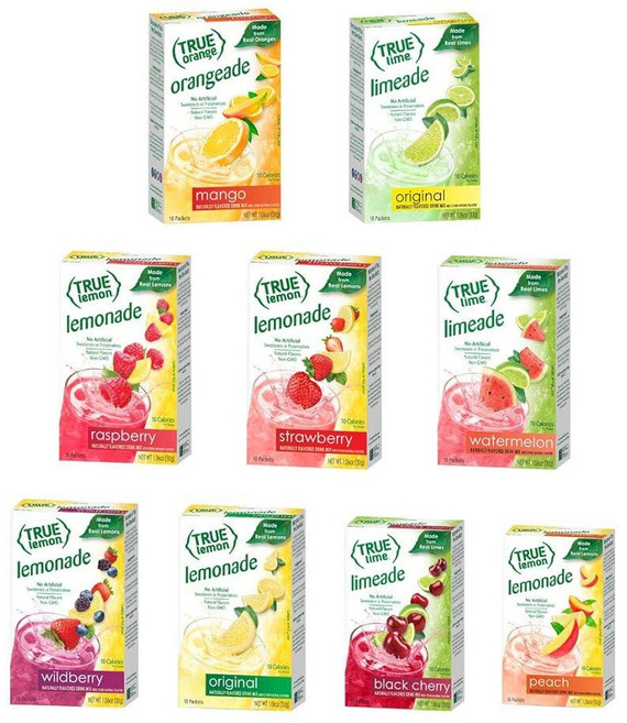 트루레몬 9가지맛 샘플키트 10포입 X 9팩