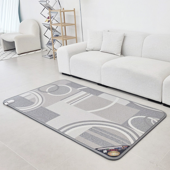 (주)한솔 카본 탄소매트 거실용 전기장판 전기매트 온열매트, 소형(100x183cm)