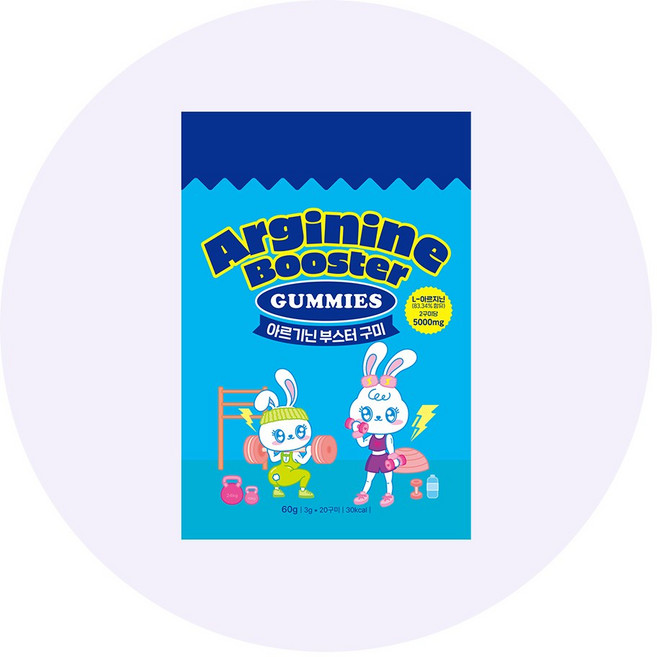 카낼웰라이프 아르기닌 부스터 구미, 1개, 60g