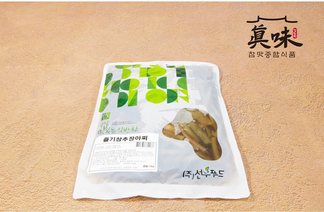 고깃집 느끼함제거 별미 궁채장아찌1kg, 1kg, 1개