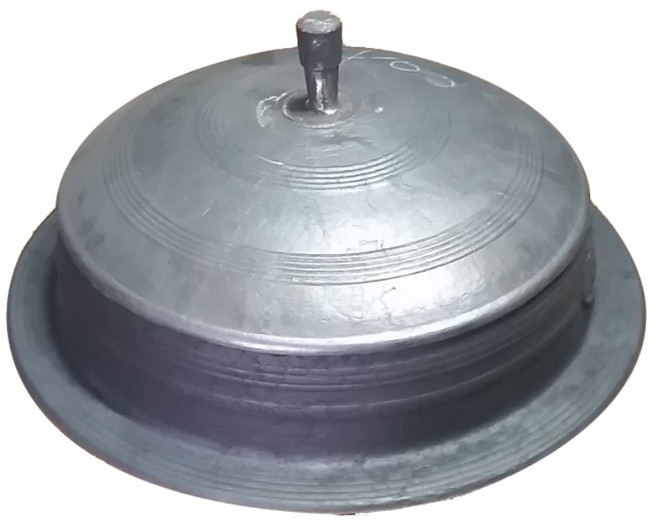 국내산 옛날 전통 대형 무쇠 주물 가마솥 전솥, 1개, 길들이지않은 솥, 45cm