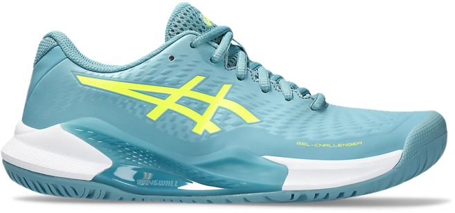 아식스 여성 테니스화 젤 챌린저 14 올코트용 1042A231.400 하늘색