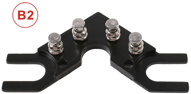 B2/B3/B4 기타 잠금 튜너 유용한 키 페그 머신 스트링 버틀러, 07 B3 Black, 1개