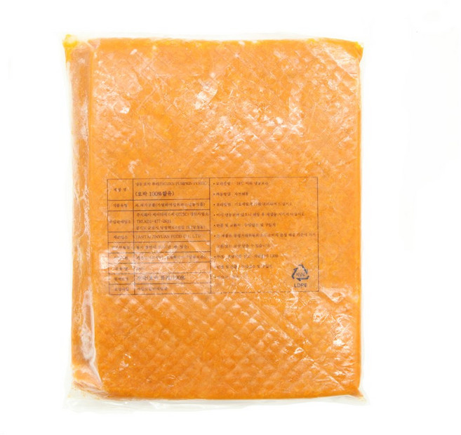 냉동 호박퓨레 2kg WJT, 단품, 1g, 1개