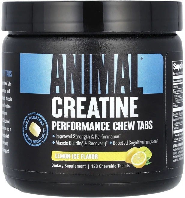 새해 건강을 선물하세요 Animal 퍼포먼스 크레아틴 레몬 아이스 츄어블 정 120정 특별관리진행, Animal퍼포먼스크레아틴레몬아이스츄어블정120정, 1개 - 쿠팡