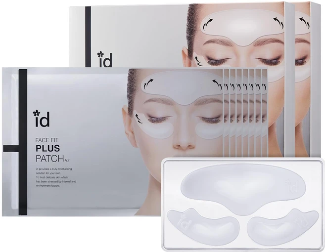 id FACE FiT 부분용 페이스팩 플러스 패치 V2 보습 탄력 16X4 세트 - 쿠팡