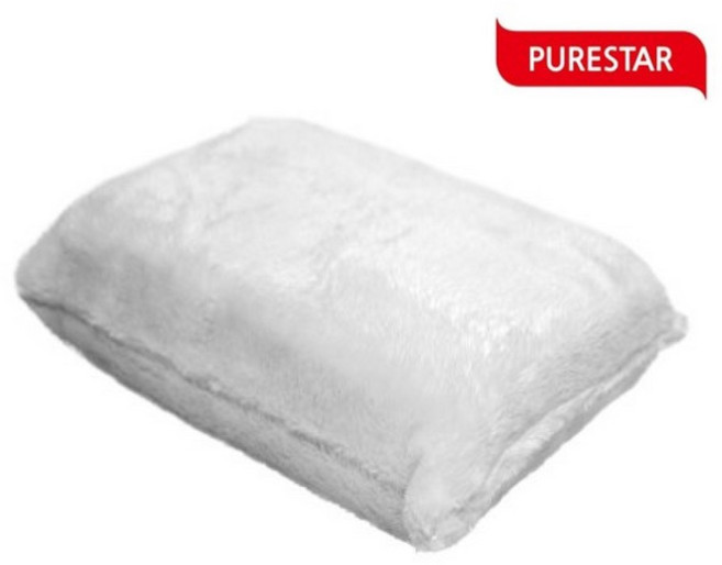 퓨어스타 폴라베어 워시패드 거품 세차 스펀지 초극세사 세차 패드, 1개, WHITE