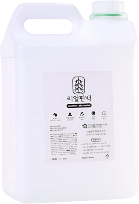 피톤치드 편백수 편백나무 원액 리필형, 1개, 5L