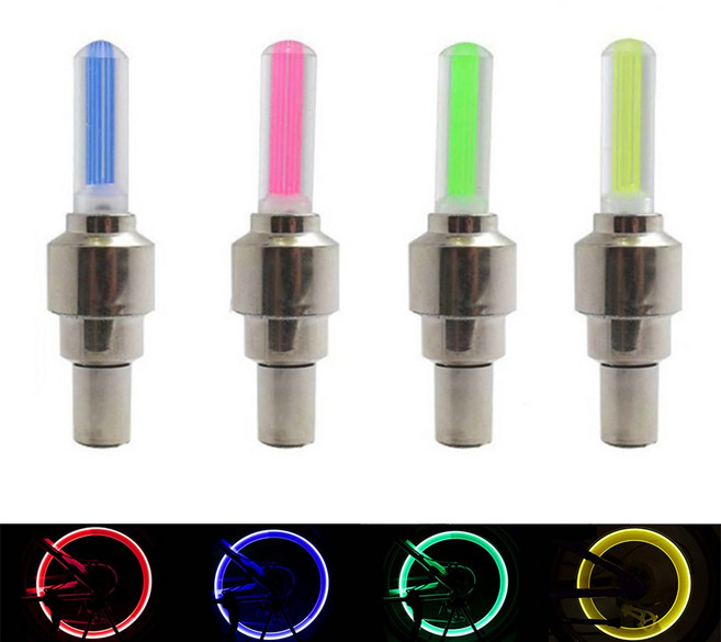 자전거 휠 조명 라이트, 랜덤, 1개