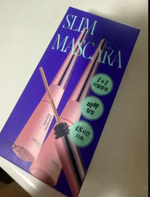 네오젠 슬림 메탈 마스카라 (+ 리필 증정), 1개, 블랙