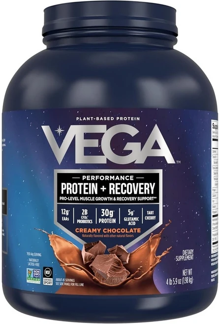 Vega Sport 비건 초콜릿 단백질 파우더, 1개 - 쿠팡