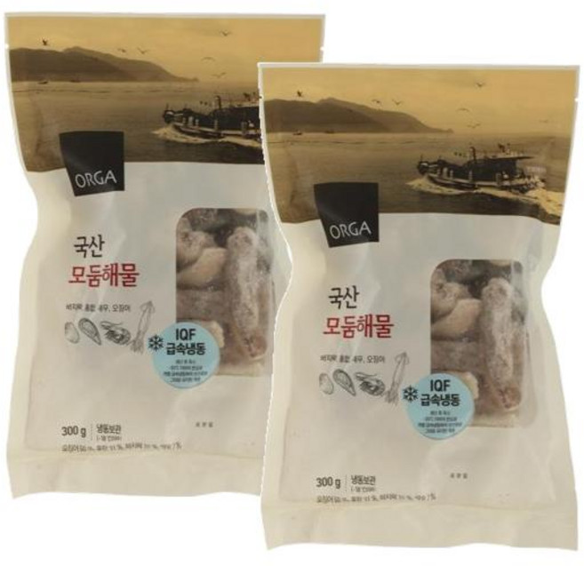 올가 국산 모둠해물, 2개