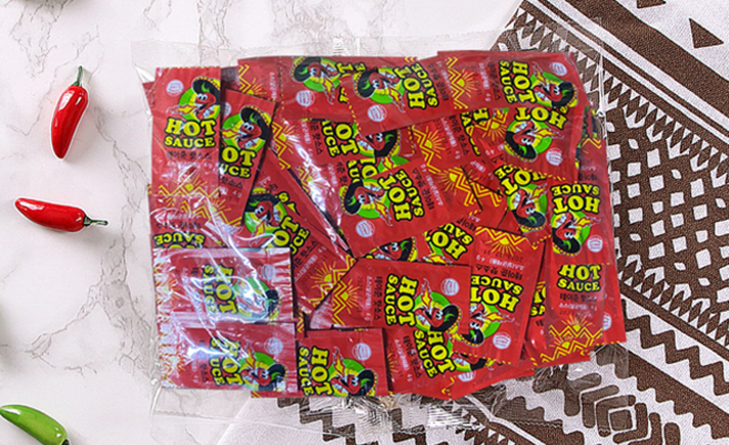 푸드젠마켓 태원 테이준 핫소스 일회용 4g (업소용 간편 배달 피자재료), 500개