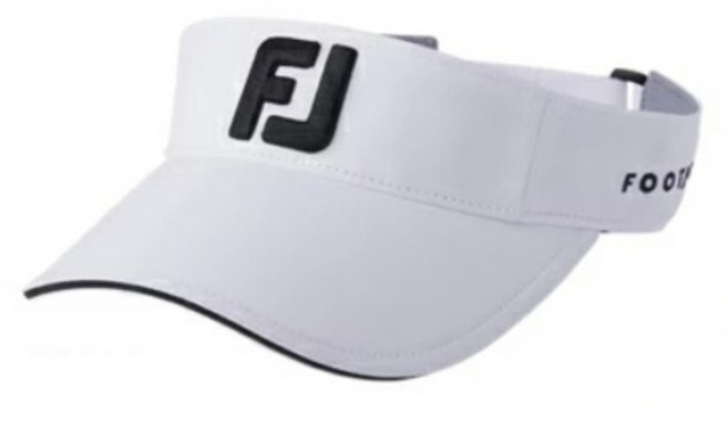 풋조이 골프 썬캡 선바이저 모자 FH25VBSC, Free size, white