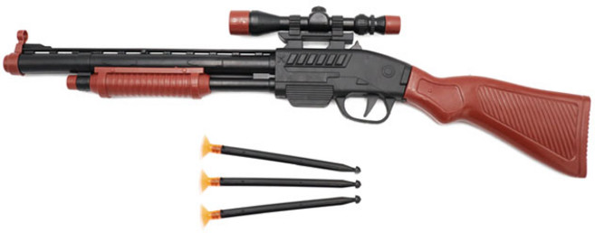 스피드건 다트총 블랙&브라운, 1개